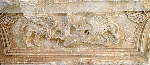 The Griffin of the Gateway — Sanctuary of the Great Gods audio guide stop