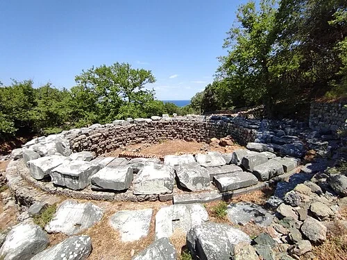 Rotunda of Arsinoe II — Sanctuary of the Great Gods audio guide stop