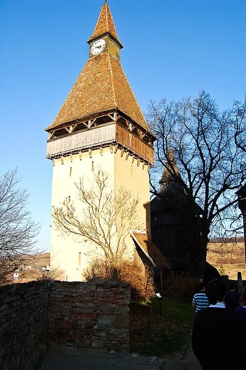 Belfry and Clock Tower — Biertan fortified church audio guide stop