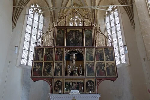 Altar Scenes of the Passion — Biertan fortified church audio guide stop
