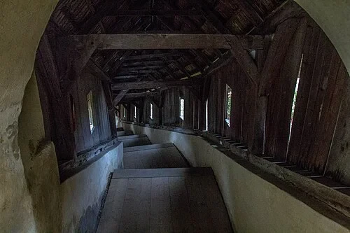The Covered Stairway — Biertan fortified church audio guide stop