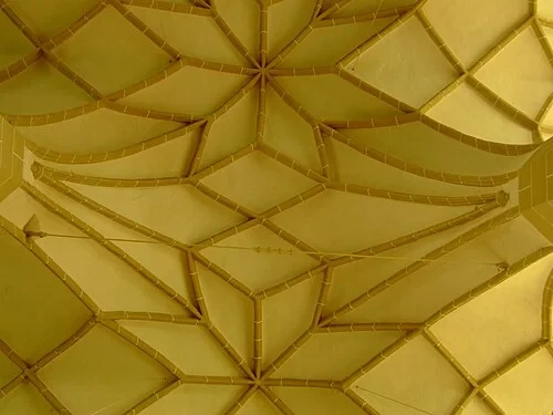 Rib-Vaulted Ceiling — Biertan fortified church audio guide stop