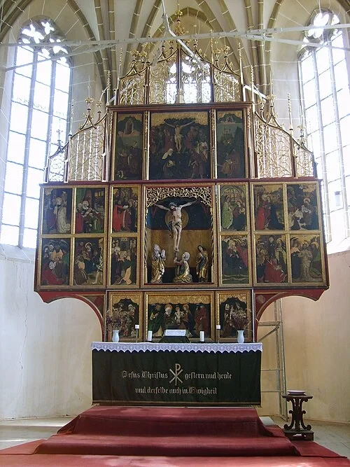 Biertan Altarpiece — Biertan fortified church audio guide stop