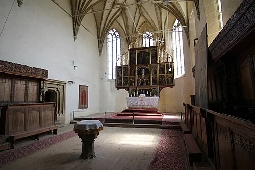 The Late Gothic Nave — Biertan fortified church audio guide stop