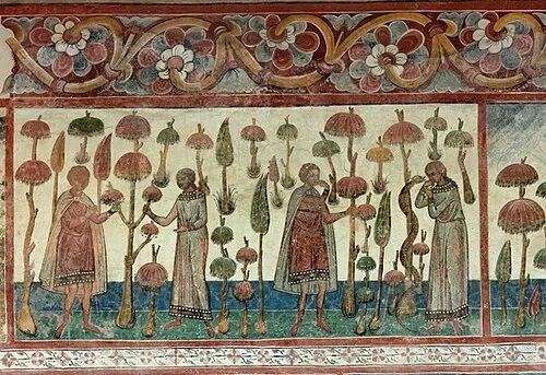 Le jardin d'Éden — Mănăstirea Voroneț