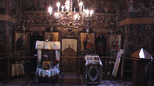 L'iconostase — Mănăstirea Voroneț