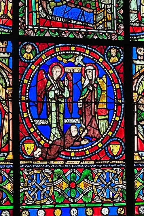 La Signature de l'Abbé Suger — Basilique royale de Saint-Denis