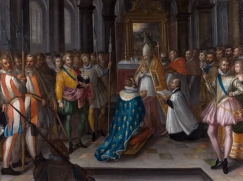 L'Abjuration d'Henri IV — Basilique royale de Saint-Denis