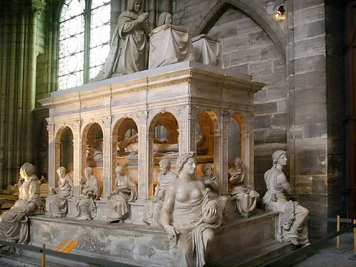 Tombeau de Louis XII et Anne de Bretagne — Basilique royale de Saint-Denis