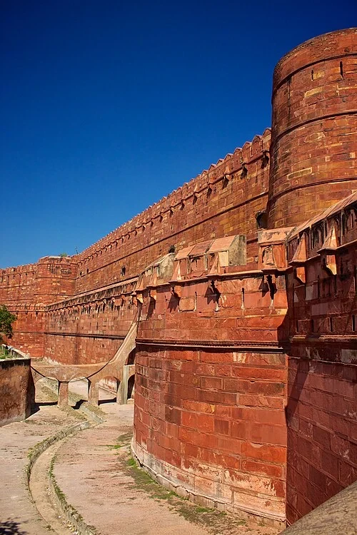 The Red Sandstone Walls