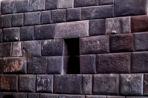 Détail de la maçonnerie en pierre de taille — Qorikancha