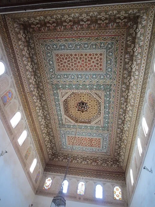 Plafond du Grand Riad — Bahia Palace