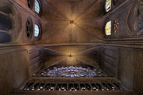 The Vaults and South Rose Window — Île de la Cité audio guide stop
