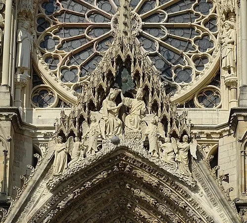 Coronation of the Virgin — Cathédrale Notre-Dame de Reims audio guide stop