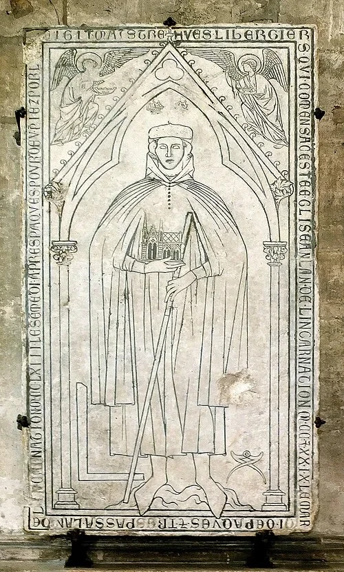 Tomb of Hugues Libergier — Cathédrale Notre-Dame de Reims audio guide stop