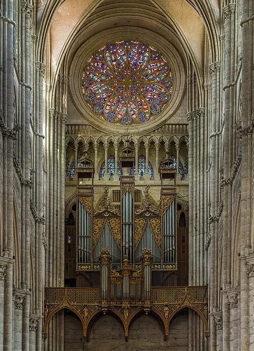 The Grand Organ and Rose Window