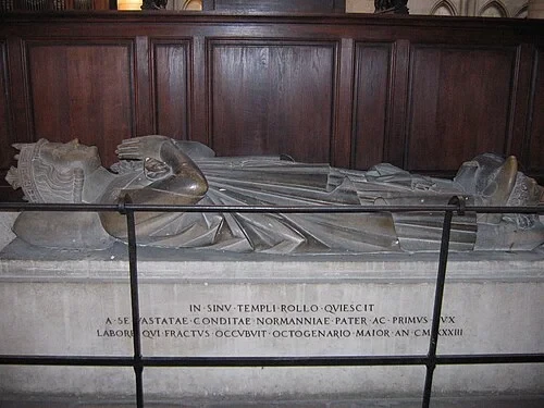 Tomb of Rollo of Normandy — Cathédrale Notre-Dame de Rouen audio guide stop