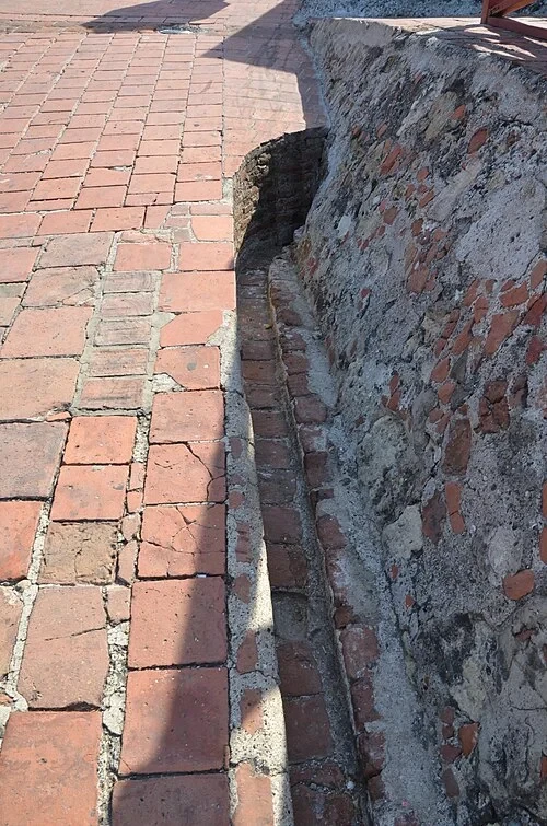 The Rainwater Drainage Channel — Castillo de San Felipe de Barajas audio guide stop