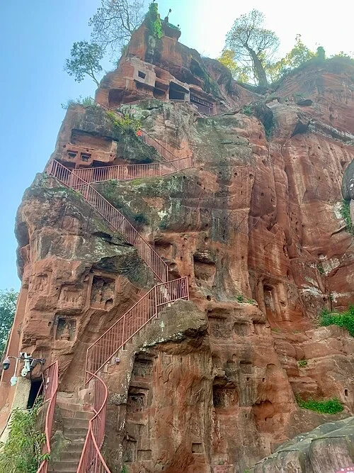 The Nine-Bend Plank Path — Leshan Giant Buddha audio guide stop