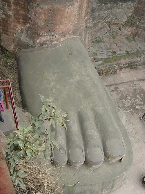 The Giant Toes — Leshan Giant Buddha audio guide stop