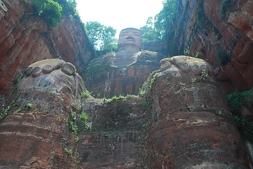 The Towering Upward View — Leshan Giant Buddha audio guide stop