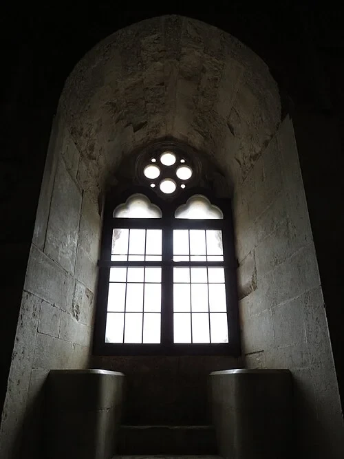 The Double Light Window — Castel del Monte audio guide stop