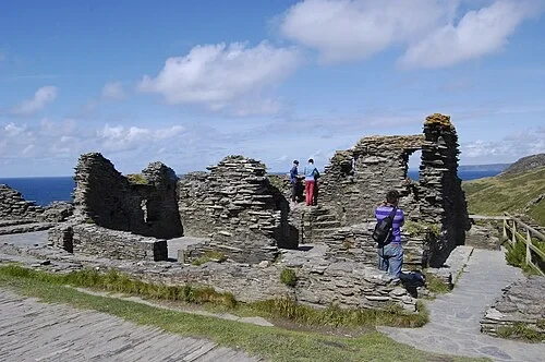 The Island Courtyard — Tintagel Castle audio guide stop