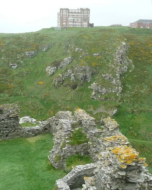 The Outer Ward Walls — Tintagel Castle audio guide stop