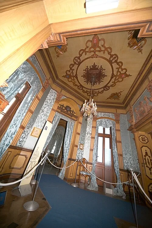 The Duchess's Blue Salon — Castello di Miramare audio guide stop