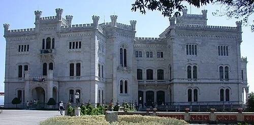 Main Entrance of Miramare — Castello di Miramare audio guide stop