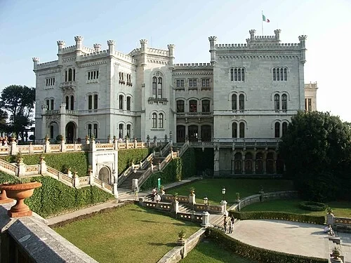 Garden Staircase of Miramare Castle — Castello di Miramare audio guide stop