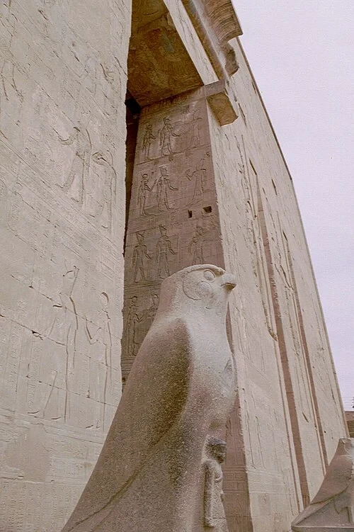 Falcon Statue of Horus — Temple of Edfu audio guide stop
