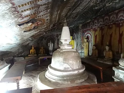 The Inner Shrine of the Small Caves — Dambulla cave temple audio guide stop