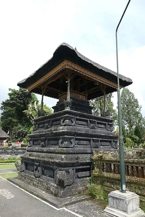 The Kulkul Tower — Pura Ulun Danu Bratan audio guide stop