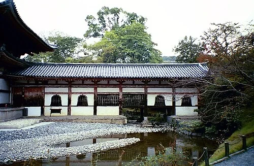 The Wing Corridor — Byōdō-in audio guide stop