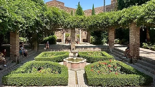Parade Ground Garden — Alcazaba de Málaga audio guide stop