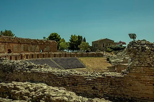 The Cavea Steps — Teatro Antico di Taormina audio guide stop
