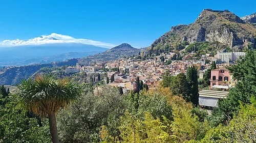 Etna and the Ionian Sea — Teatro Antico di Taormina audio guide stop