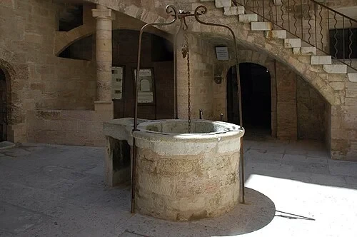 The Courtyard Well — Château d'If audio guide stop