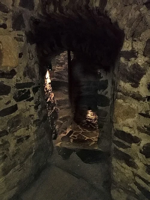 The Spiral Staircase — Olavinlinna audio guide stop