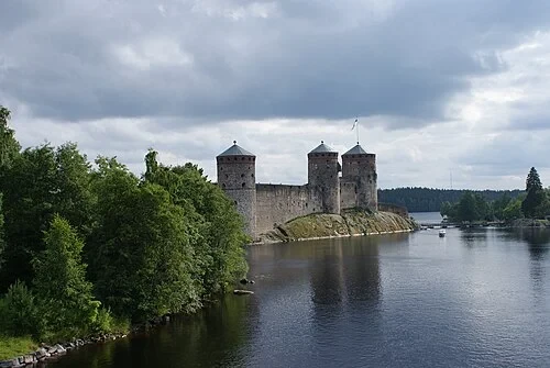 View from Lake Saimaa — Olavinlinna audio guide stop