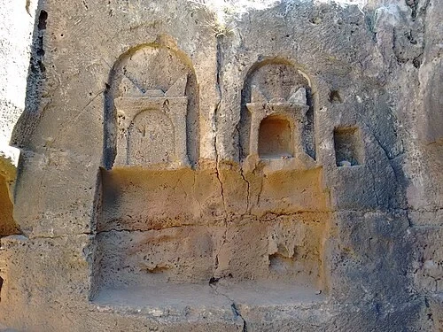 Carved False Portals — Tombs of the Kings audio guide stop