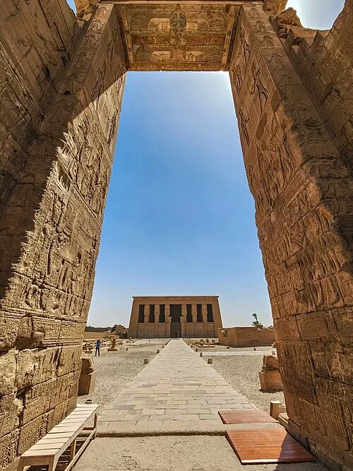 La Porte Monumentale — Dendera Temple complex