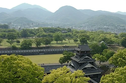 La disposition imprenable — Kumamoto-jō