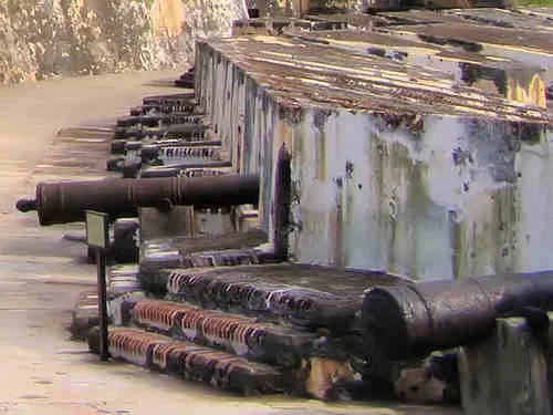 La batterie de Santa Barbara — Castillo San Felipe del Morro