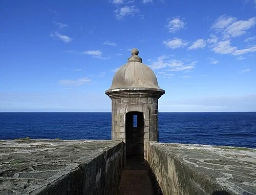 L'emblématique guérite — Castillo San Felipe del Morro